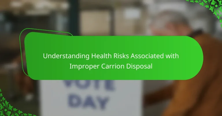 Understanding Health Risks Associated with Improper Carrion Disposal